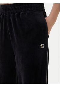 Karl Lagerfeld - KARL LAGERFELD Spodnie dresowe B1W10022 Czarny Regular Fit. Kolor: czarny. Materiał: syntetyk #2