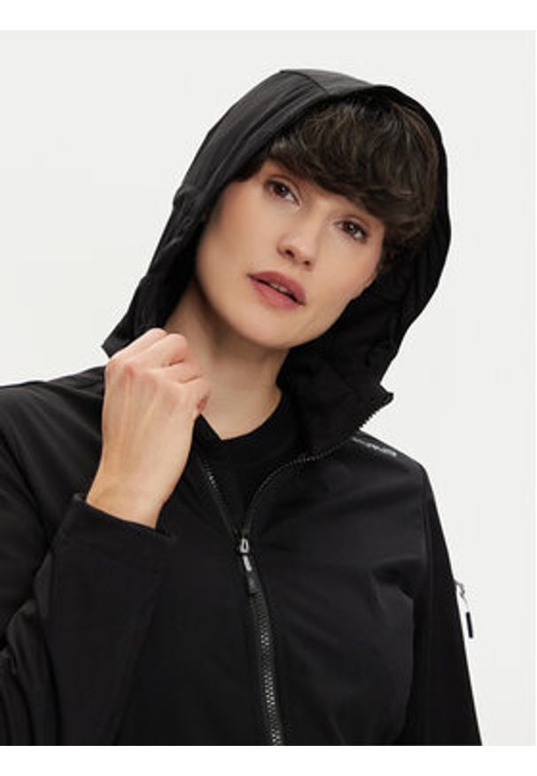 CMP Kurtka przeciwdeszczowa 39A5016 Czarny Regular Fit. Kolor: czarny. Materiał: syntetyk