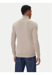 Guess Golf M5BR09 Z0432 Beżowy Regular Fit. Typ kołnierza: golf. Kolor: beżowy. Materiał: syntetyk #5