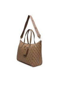 Guess Torba weekendowa Latona Travel TWLB92 11017 Brązowy. Kolor: brązowy. Materiał: skóra #5