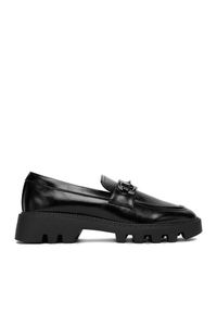 Loafersy DeeZee. Kolor: czarny