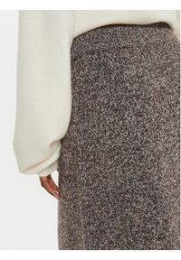 Weekend Max Mara Spódnica trapezowa Piega 2425306012 Brązowy Regular Fit. Kolor: brązowy. Materiał: wełna #3