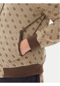 Guess Kurtka bomber M5YL04 WGUE0 Brązowy Regular Fit. Kolor: brązowy. Materiał: syntetyk #3