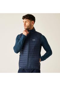 Regatta - Męski hybrydowy kamizelka Andreson. Kolor: niebieski. Materiał: poliamid. Sport: turystyka piesza #1