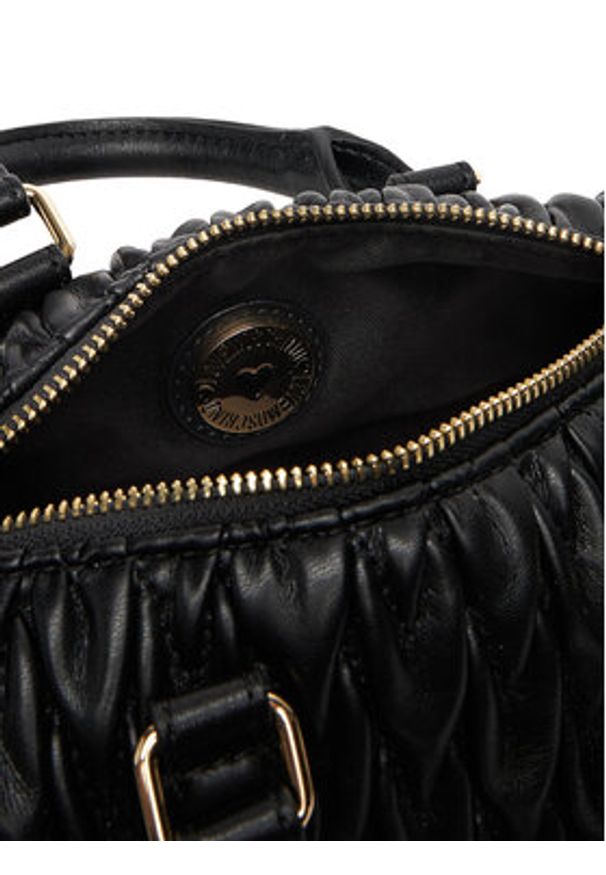 Love Moschino - LOVE MOSCHINO Torebka JC4012PP1NLH0000 Czarny. Kolor: czarny. Materiał: skórzane