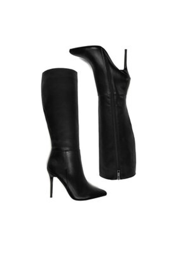 DeeZee Kozaki CEO-HY6038-1 Czarny. Kolor: czarny. Materiał: materiał, syntetyk