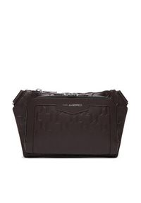 Karl Lagerfeld - KARL LAGERFELD Plecak A1M30004 Brązowy. Kolor: brązowy. Materiał: skóra #5