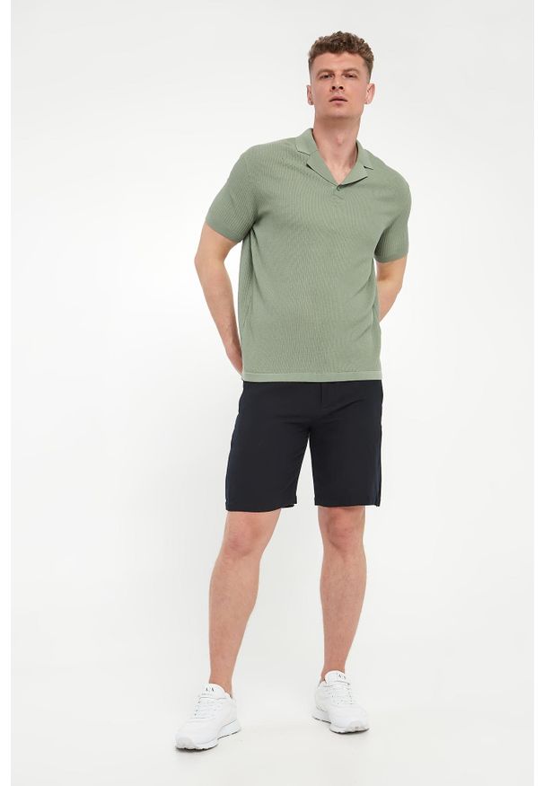 Armani Exchange - Polo męskie bawełniane ARMANI EXCHANGE. Typ kołnierza: polo. Materiał: bawełna
