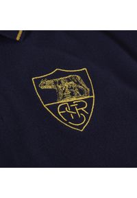 COPA FOOTBALL - AS Roma koszulka polo Heritage Niebieski. Typ kołnierza: polo. Kolor: niebieski. Materiał: materiał. Sport: piłka nożna