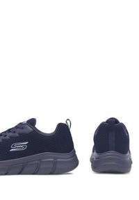 skechers - Skechers Sneakersy BOBS B FLEX 118106 NVY Granatowy. Kolor: niebieski. Materiał: materiał