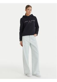 TOMMY HILFIGER - Tommy Hilfiger Bluza Heritage WW0WW31998 Granatowy Regular Fit. Kolor: niebieski. Materiał: bawełna #5