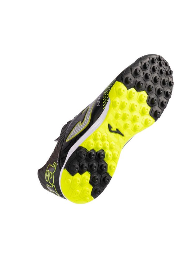 Buty piłkarskie - turfy męskie, Joma Xpander 2301 TF. Kolor: czarny, wielokolorowy, żółty. Materiał: syntetyk, materiał. Sport: piłka nożna