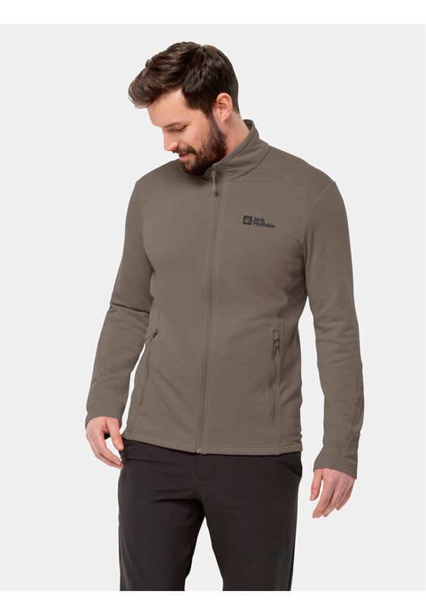 Jack Wolfskin Bluza techniczna Kolbenberg Fz 1710521 Brązowy Regular Fit. Kolor: brązowy. Materiał: syntetyk