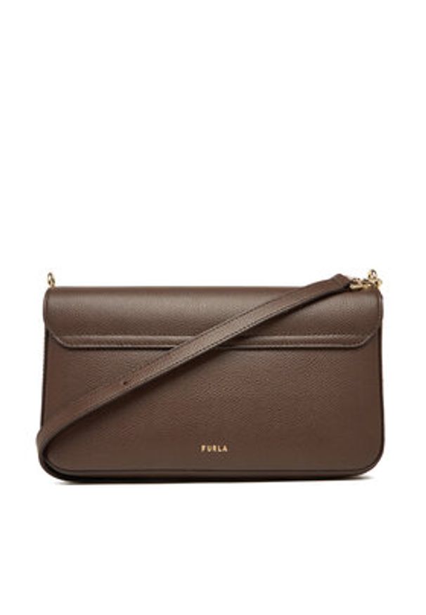 Furla Torebka Iride S WB01826 ARE000 CN 4284S Brązowy. Kolor: brązowy. Materiał: skórzane