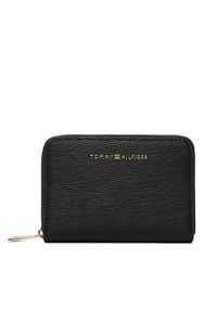 TOMMY HILFIGER - Tommy Hilfiger Portfel Th Modern Compact Za AW0AW18487 Czarny. Kolor: czarny. Materiał: skóra #1
