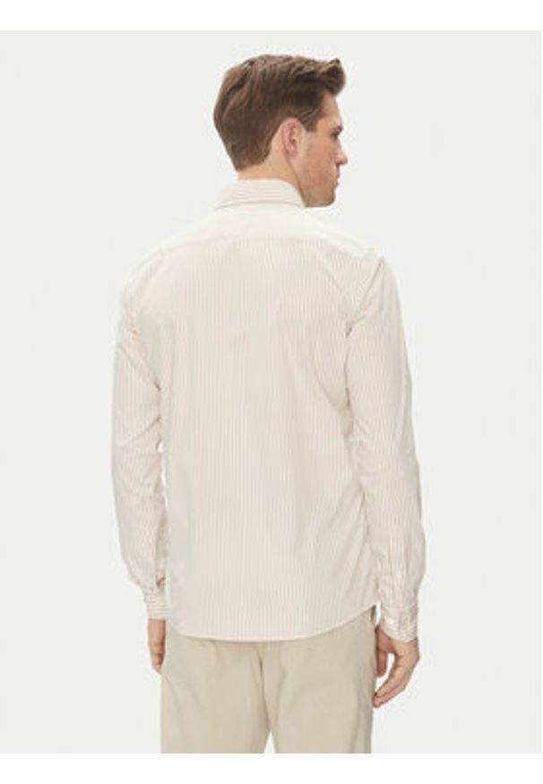 BOSS Koszula H-Roan-Bd-E-C1-243 50520285 Beżowy Slim Fit. Kolor: beżowy. Materiał: bawełna