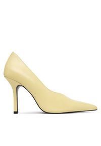 Patrizia Pepe Szpilki 8Z0106 L048 Żółty. Kolor: żółty. Materiał: skóra. Obcas: na szpilce #1