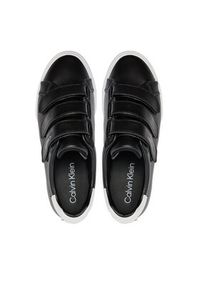 Calvin Klein Sneakersy Vulcanized Slip On Velcro Lth HW0HW01909 Czarny. Zapięcie: bez zapięcia. Kolor: czarny #6