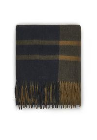 Barbour Szalik Maxine LSC0483BK11 Zielony. Kolor: zielony. Materiał: wełna, materiał
