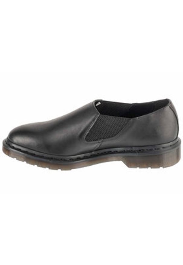Dr. Martens Półbuty Louis Slip On DM40950001 Czarny. Zapięcie: bez zapięcia. Kolor: czarny. Materiał: skóra