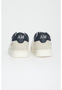 Aeronautica Militare - Sneakersy męskie skórzane AERONAUTICA MILITARE. Materiał: skóra #3