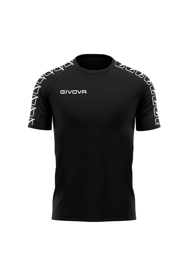 Givova Sport T-shirt Czarny Bawełniany 2XL dla Mężczyzn. Kolor: czarny. Materiał: bawełna. Sport: piłka nożna