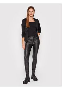 Vero Moda Marynarka Julia 10154123 Czarny Regular Fit. Kolor: czarny. Materiał: bawełna