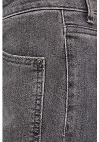 Answear Lab jeansy damskie high waist. Stan: podwyższony. Kolor: szary. Styl: wakacyjny #5