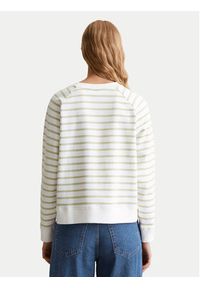 Marc O'Polo Denim Bluza 500 0006 574 Zielony Oversize. Typ kołnierza: polo. Kolor: zielony. Materiał: bawełna