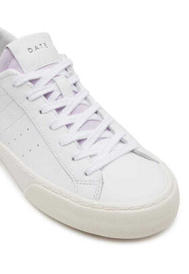 D.A.T.E. Sneakersy Hill Low W421-HL-MX Biały. Kolor: biały. Materiał: skóra