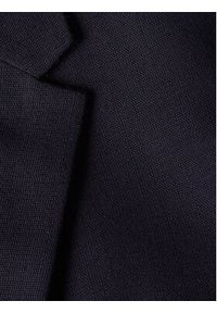 Calvin Klein Marynarka K10K109955 Granatowy Slim Fit. Kolor: niebieski. Materiał: wełna #2