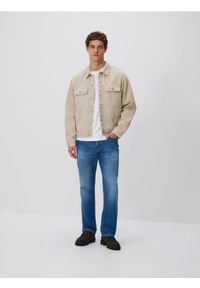 Reserved - Jeansy relaxed straight - niebieski. Kolor: niebieski