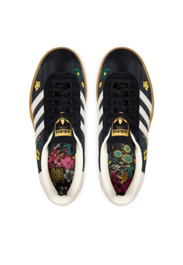 Adidas - adidas Sneakersy Gazelle Bold IH1922 Czarny. Kolor: czarny. Materiał: materiał. Model: Adidas Gazelle