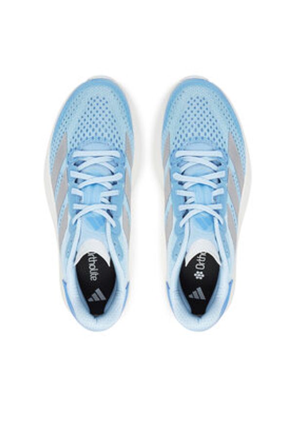 Adidas - adidas Buty do biegania Duramo Speed 2 JS4424 Błękitny. Kolor: niebieski. Materiał: materiał