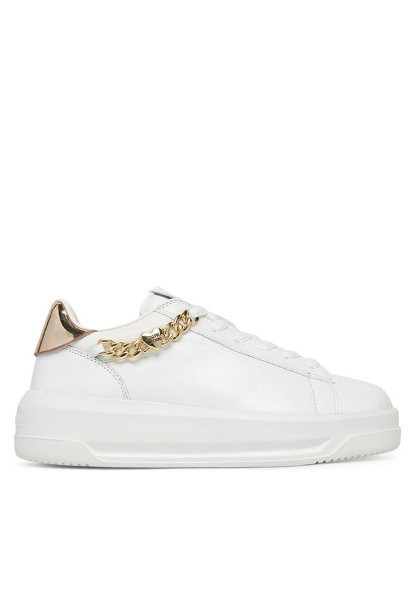 Love Moschino - Sneakersy LOVE MOSCHINO. Kolor: biały