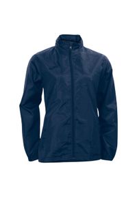 Kurtka do biegania damska Joma Galia przeciwdeszczowa. Kolor: niebieski. Sport: bieganie #1