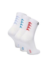 Kappa Skarpety długie CEO_KR_KAPPA_ 004_W_AW25 Biały. Kolor: biały. Materiał: bawełna #2