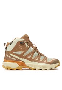 salomon - Salomon Trekkingi X Ultra 360 Edge Mid Gore-Tex L47462700 Brązowy. Kolor: brązowy. Materiał: materiał