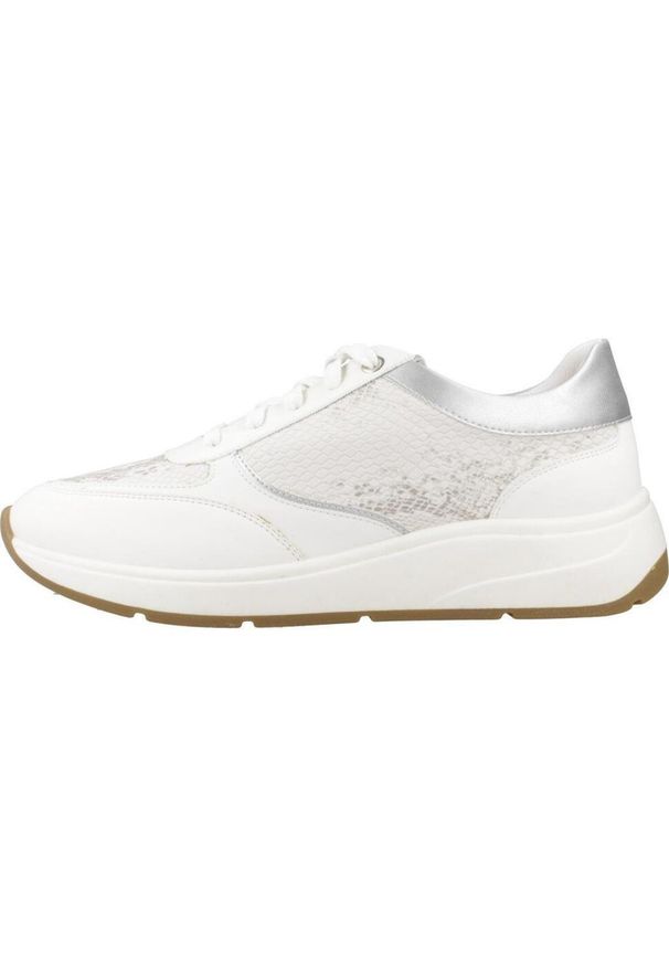 Buty damskie Geox Cristael. Okazja: na co dzień. Kolor: wielokolorowy. Materiał: syntetyk, tkanina. Wzór: motyw zwierzęcy, nadruk