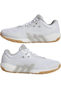 Adidas - Buty adidas Dropset Trainers W GX7959 białe. Zapięcie: sznurówki. Kolor: biały. Materiał: guma, materiał. Szerokość cholewki: normalna. Sport: fitness #9