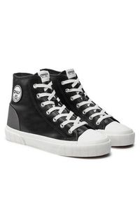 ONLY Shoes Trampki Liv 15329910 Czarny. Kolor: czarny. Materiał: skóra #6