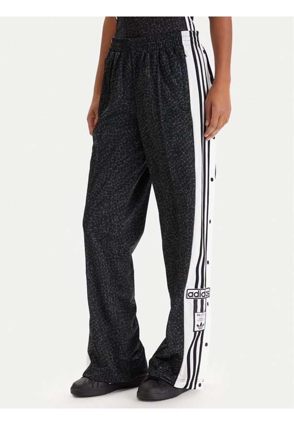 Adidas - adidas Spodnie dresowe Adibreak KD2830 Czarny Loose Fit. Kolor: czarny. Materiał: syntetyk