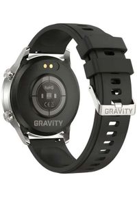 Smartwatch Gravity Srebrny 2 Paski GT10-8. Rodzaj zegarka: smartwatch. Kolor: srebrny #1