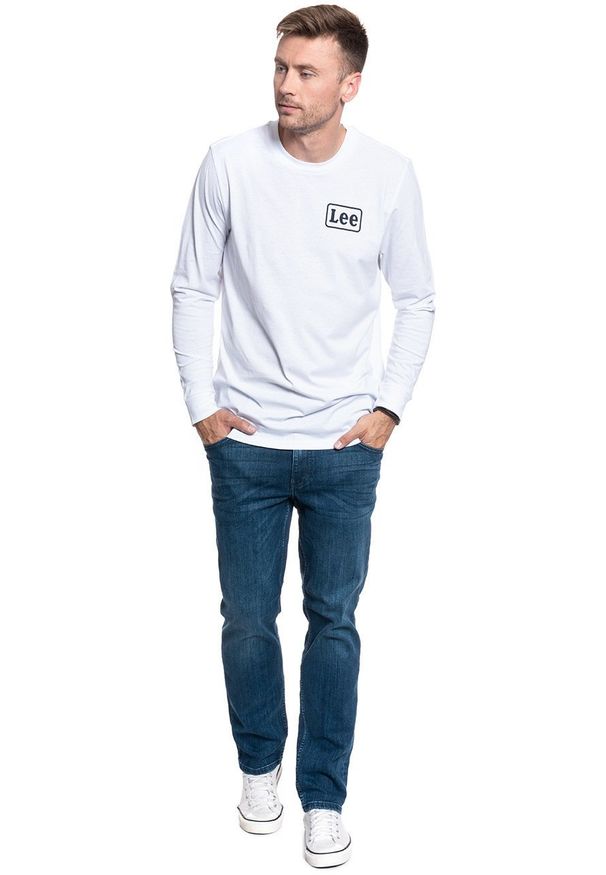 Lee - LEE LEE LS MĘSKA BLUZKA Z DŁUGIM RĘKAWEM STRIPE WHITE L61CBC12 112113777. Długość rękawa: długi rękaw. Długość: długie