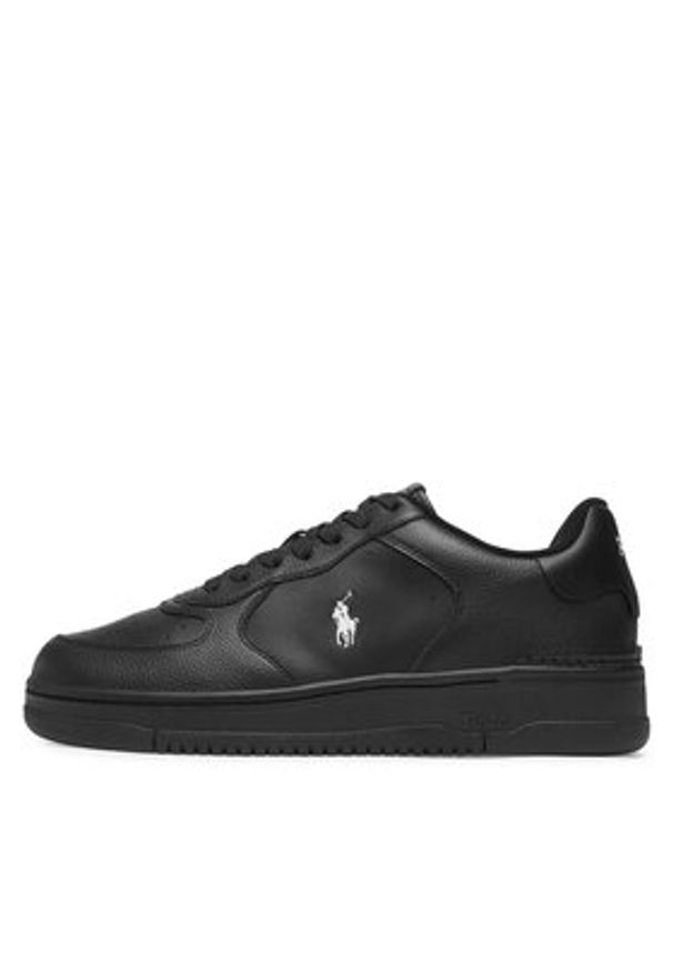 Polo Ralph Lauren Sneakersy Masters Crt 809891791002 Czarny. Kolor: czarny. Materiał: skóra