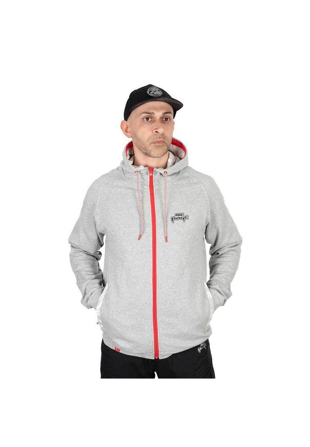FOX RAGE - Bluza Fox Rage Voyager. Kolor: szary. Materiał: bawełna, poliester. Sport: kolarstwo