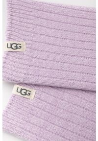 Ugg - UGG skarpetki damskie kolor fioletowy. Kolor: fioletowy