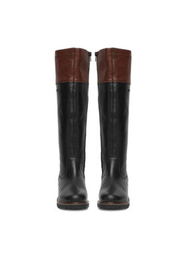 Remonte Kozaki CEO-R6581-02 Czarny. Kolor: czarny. Materiał: skóra