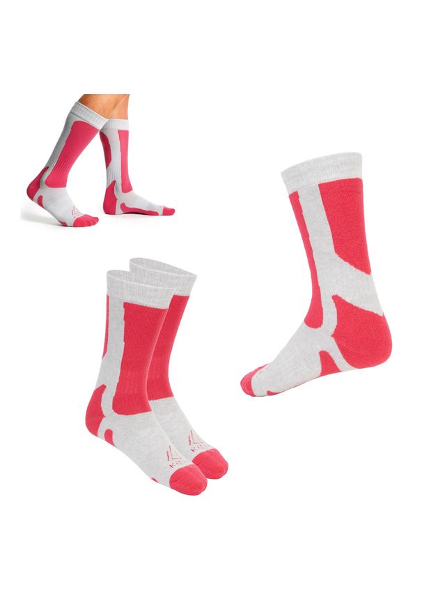 Skarpety damskie KADVA Royco W. Kolor: różowy. Sport: outdoor