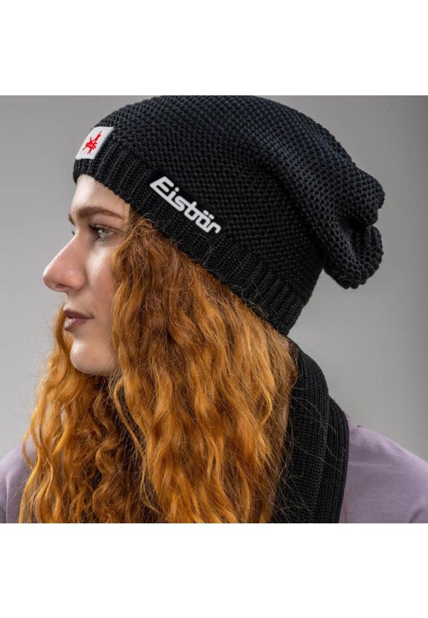 Czapka Eisbar Corson OS MÜ SA. Kolor: czarny. Materiał: wełna. Styl: sportowy